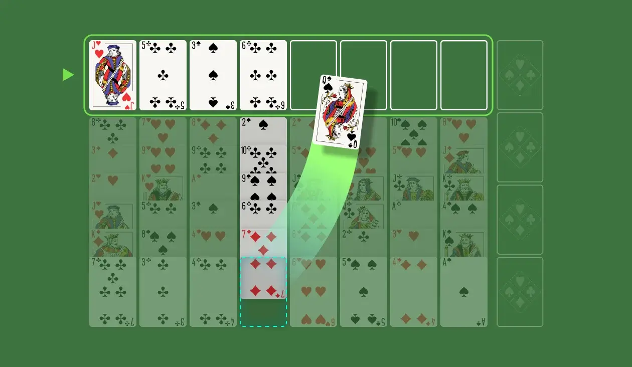 Eight Off Solitaire FreeCell - Free & Online