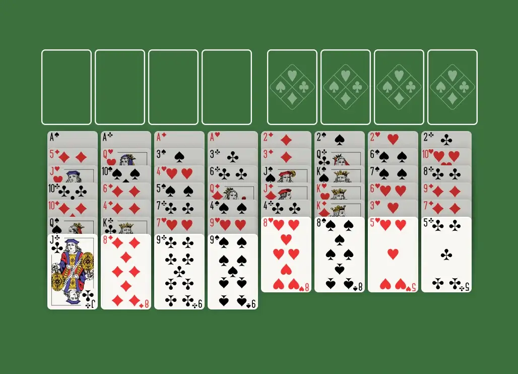 "FreeCell Challenge" preview