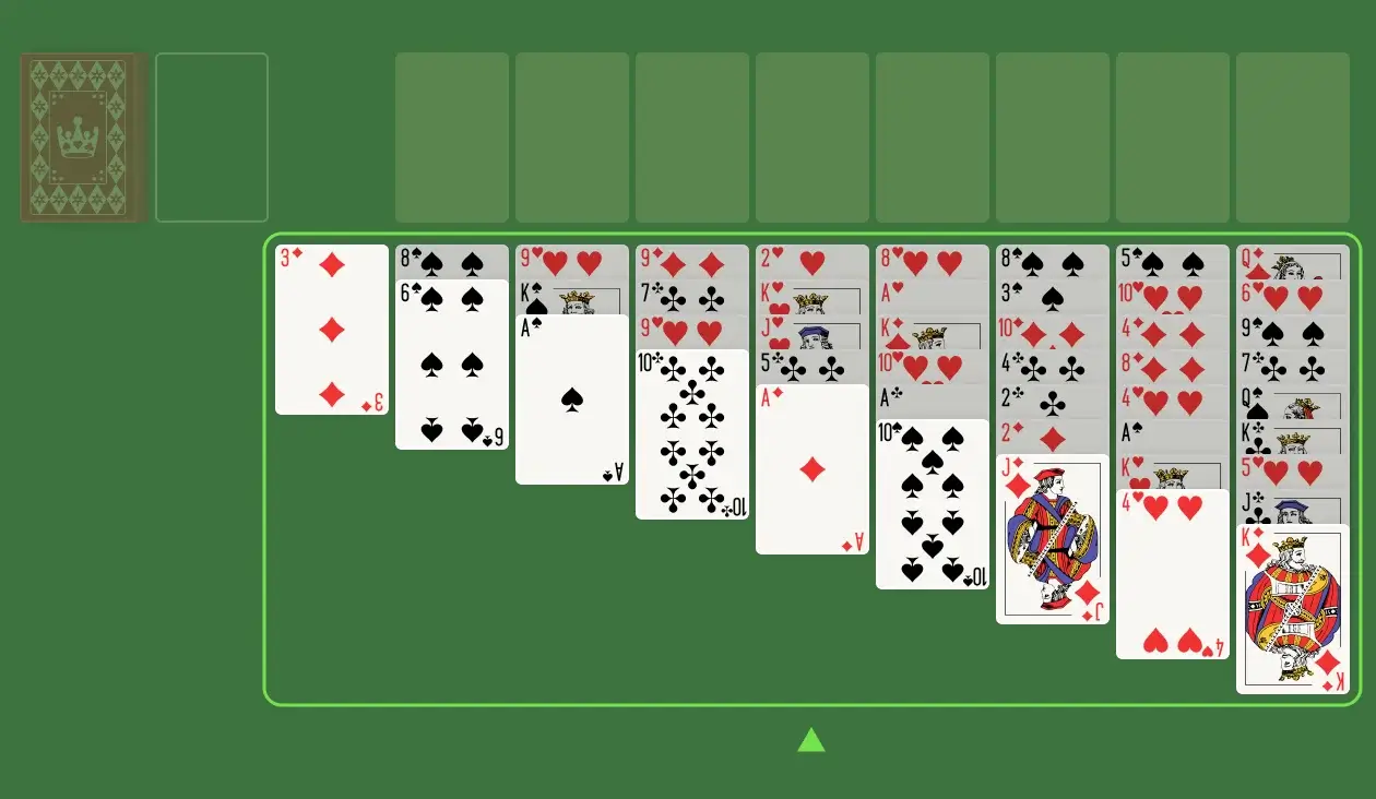 tableau Turn-1 Double Face-Up Klondike