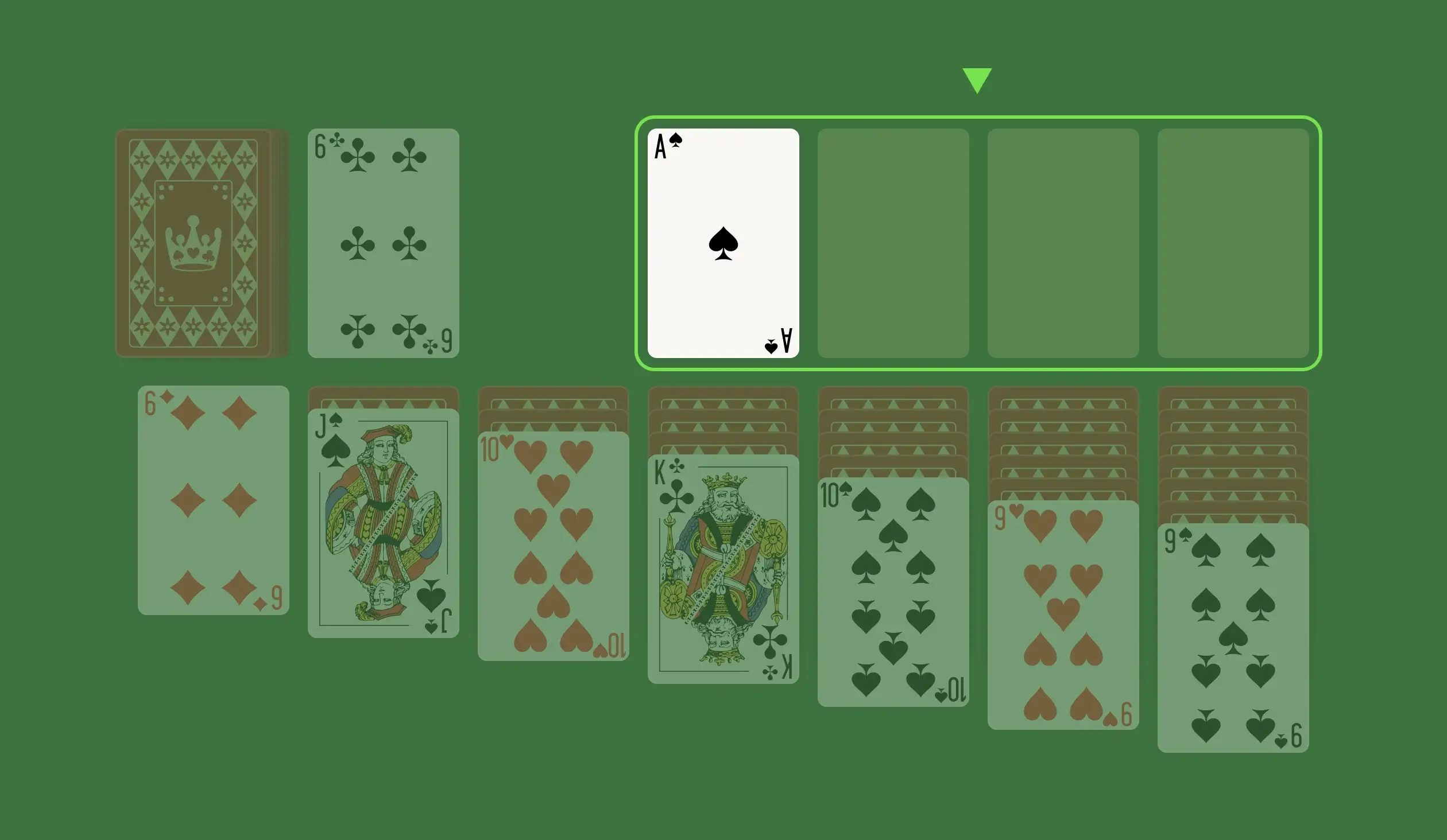 foundation Klondike Solitaire