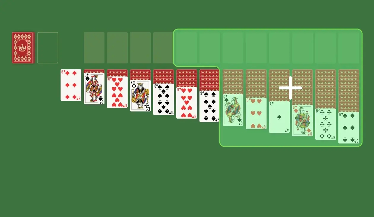 Playing Turn-One (Triple) Klondike Solitaire is quite similar to the classic Solitaire version. If you’re familiar with the world of Solitaire, then it will be easy for you to play since the main difference is simply the addition of cards.