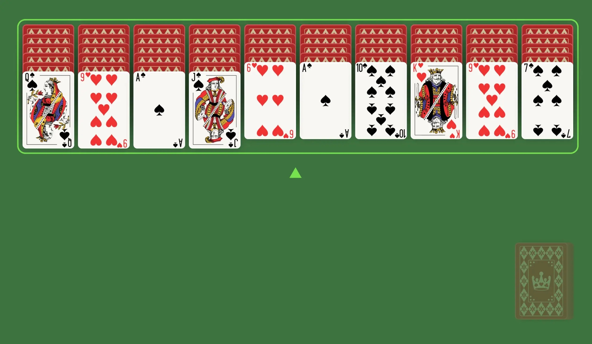Spider solitaire 2 suits free online