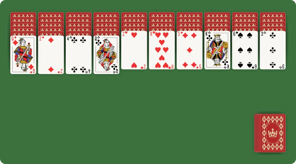 Mastering 4 Suits Spider Solitaire
