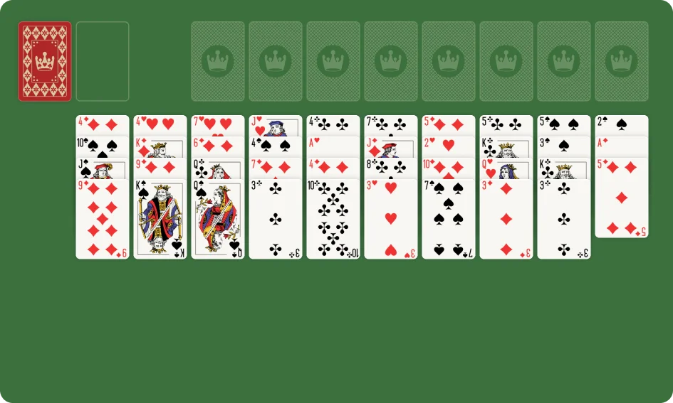 Forty Thieves Solitaire