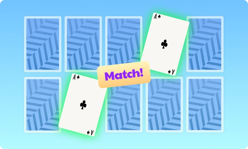 Solitaire-Themed Memory Game