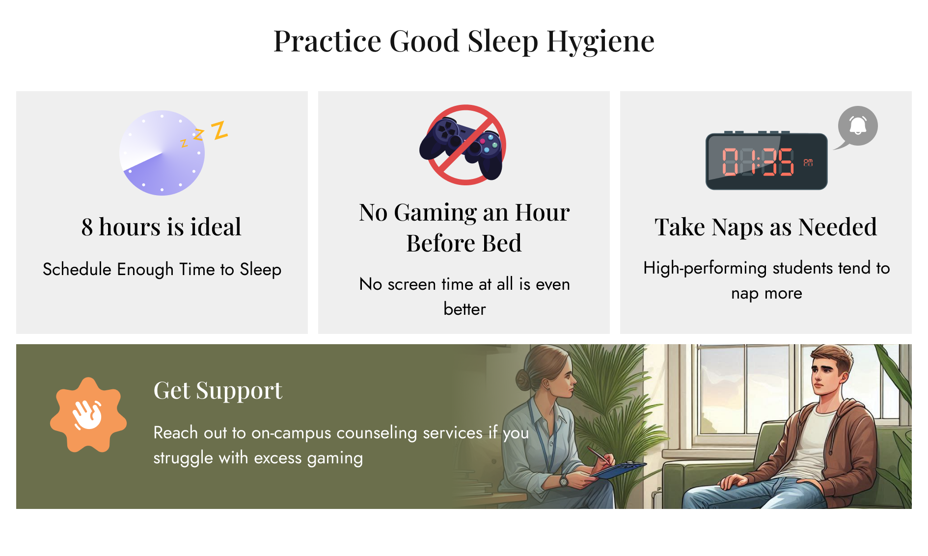 Practice Good Sleep Hygiene